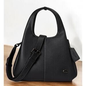 NWT Coach CM545 Pebble Leather Lana 23 Shoulder Bag